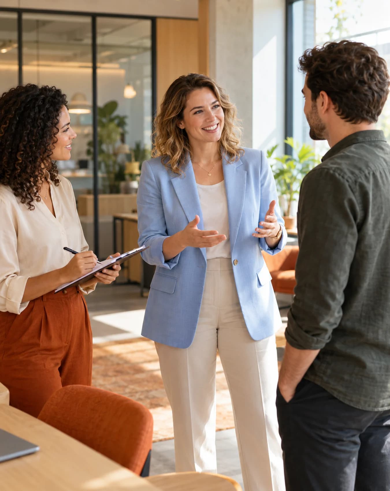 Recruiter in gesprek met een kandidaat